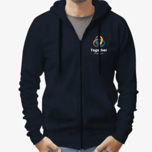 Custom Printed Zipper Hoodie